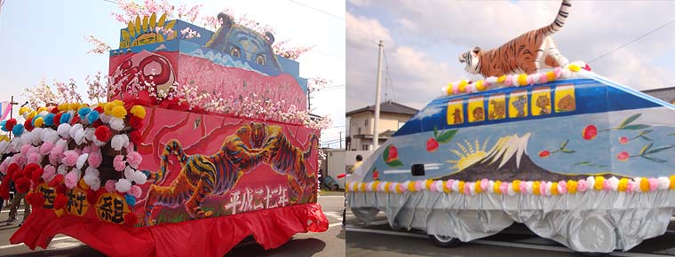 今諏訪　御柱祭　山車